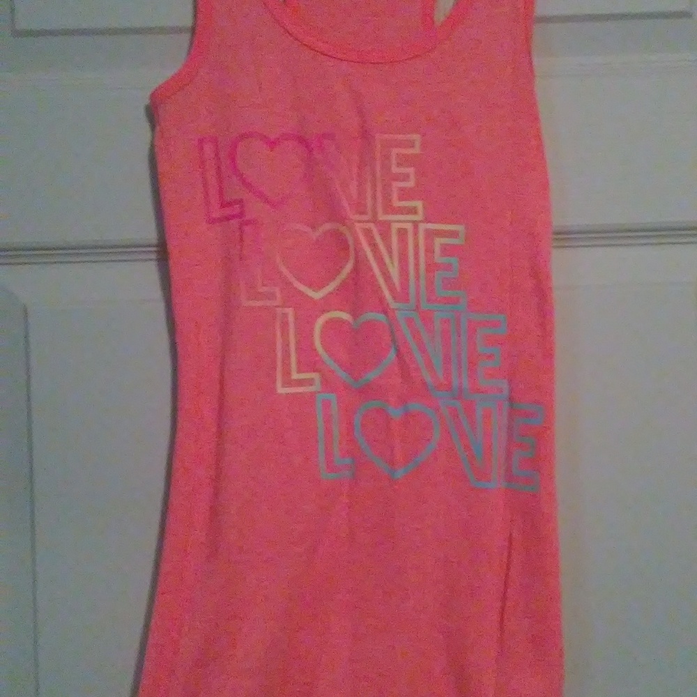 No boundries "LOVE" tank top